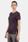 Amante Quick Dry Relaxed Top - Midnight Plum — thumbnail 2